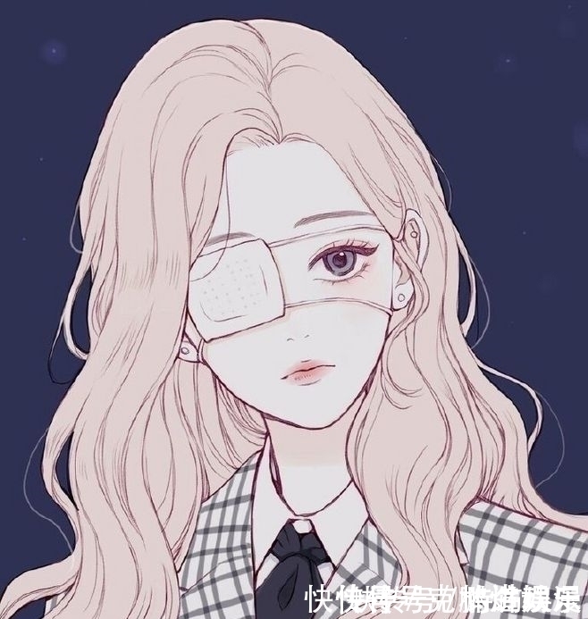 插画|一组少女心十足的好看插画,很适合做卡通动漫头像哦!