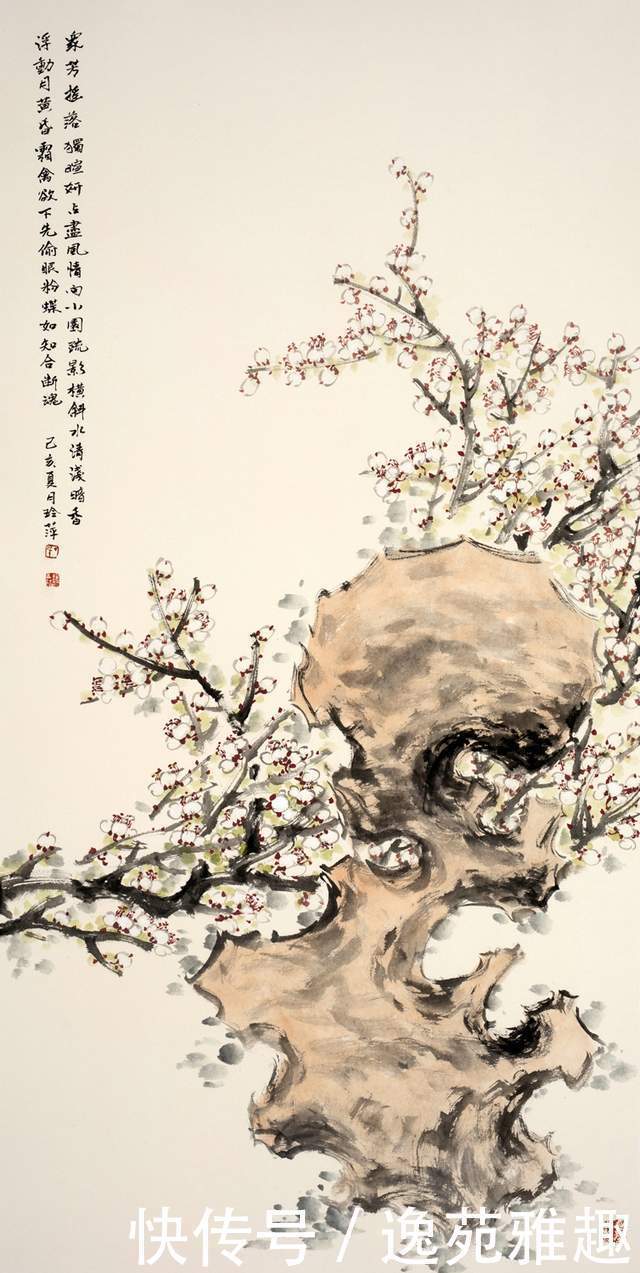  优雅|「作品欣赏」人若优雅，画作素淡清逸，画家丁玲萍作品欣赏