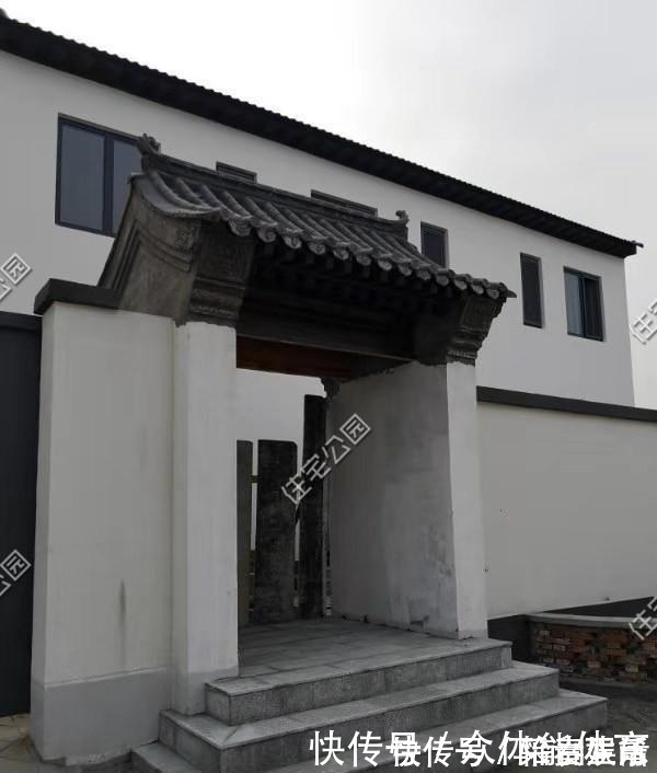 发朋友圈|刘女士用重钢结构打造中式农村小院,工人师傅纷纷拍照发朋友圈!