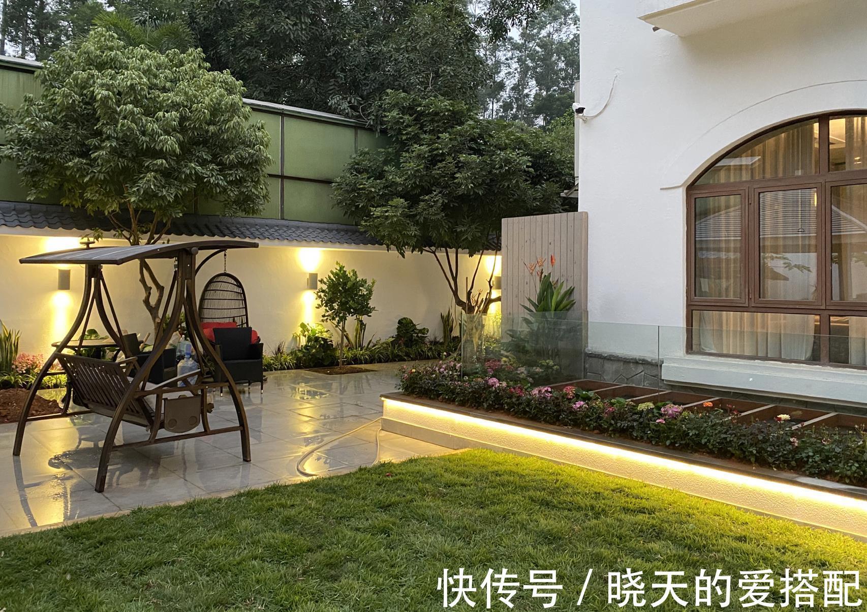 治愈系|小空间庭院花园，正确的绿植搭配技巧，让小院落变身治愈系小花园