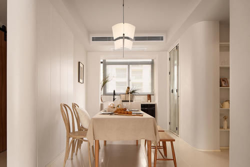 隔墙|这是我见过最耐看的家,108㎡温柔优雅,住上三代不过时