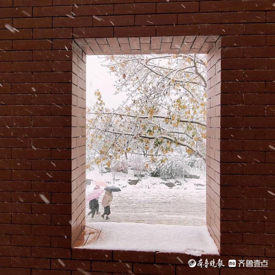 济南工程职业技术学院|暴风雪下的驻济大学生：校园里肆无忌惮滚雪球，那是我们的青春啊