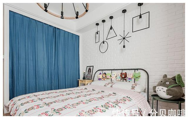 房主|129平北欧风休闲空间，文化石组合绿植，是暖意纯粹的慵懒生活