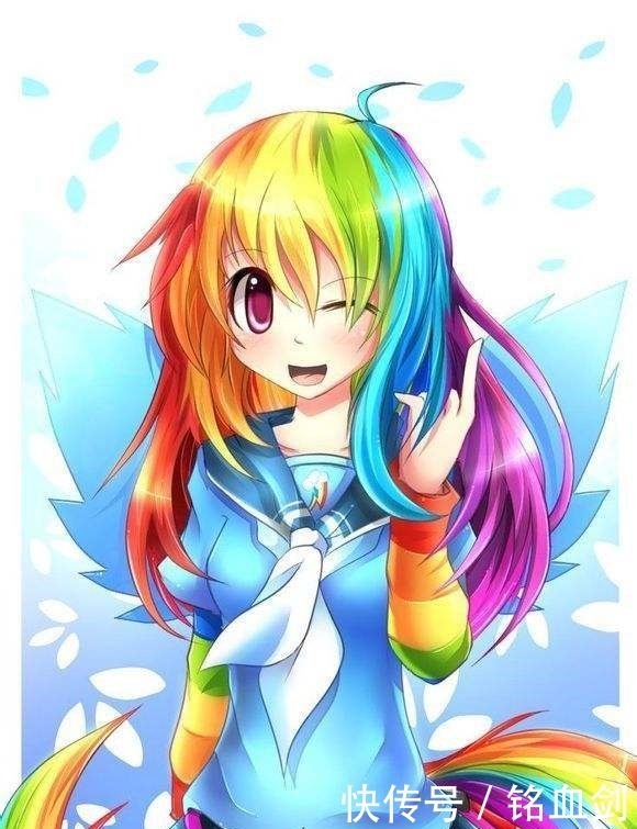 黛西|小马宝莉，角色们拟人后的样子，柔柔成为可爱萝莉，宇宙惊呆众人