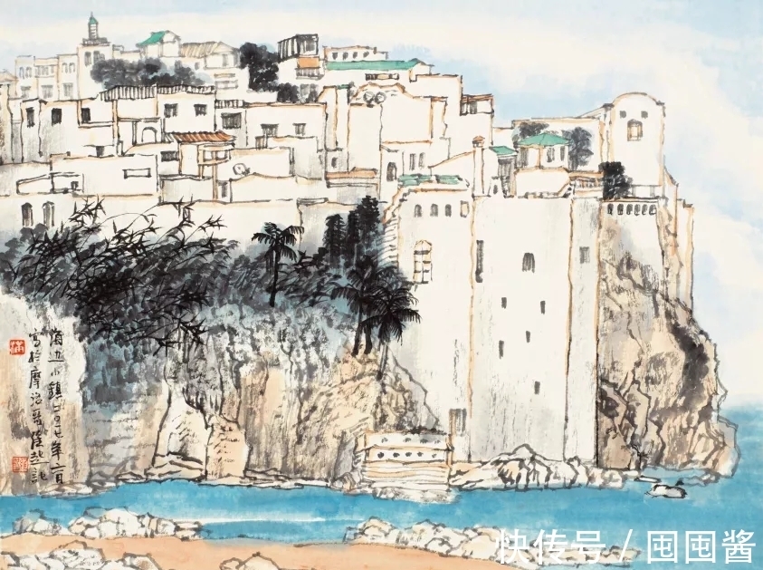 满维起&中国水墨画院|老骥伏枥,总有新意,满维起山水写生新作