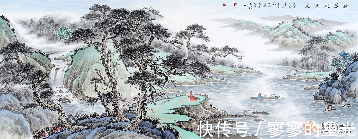 薛大庸&薛大庸山水画 刚柔并济虚实掩映 抒发了自然之美和造化之功