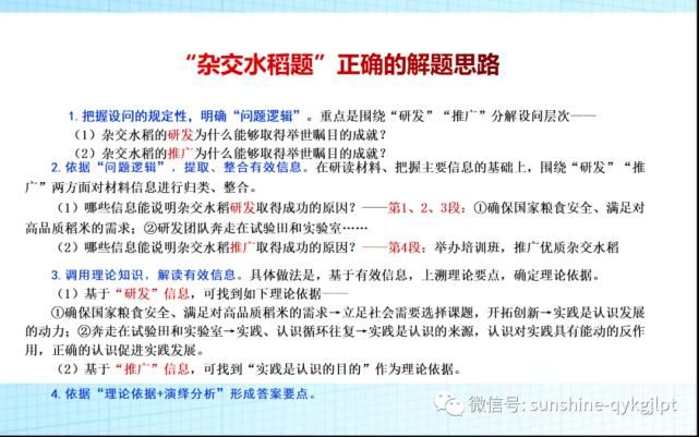 高考政治冲刺复习策略——完善建模，提升能力（附电子版）