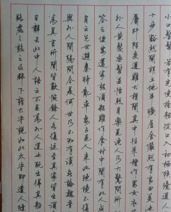 顾仲安#中国硬笔书协副主席顾仲安的行书,洒脱飘逸,曾获首届硬笔特等奖