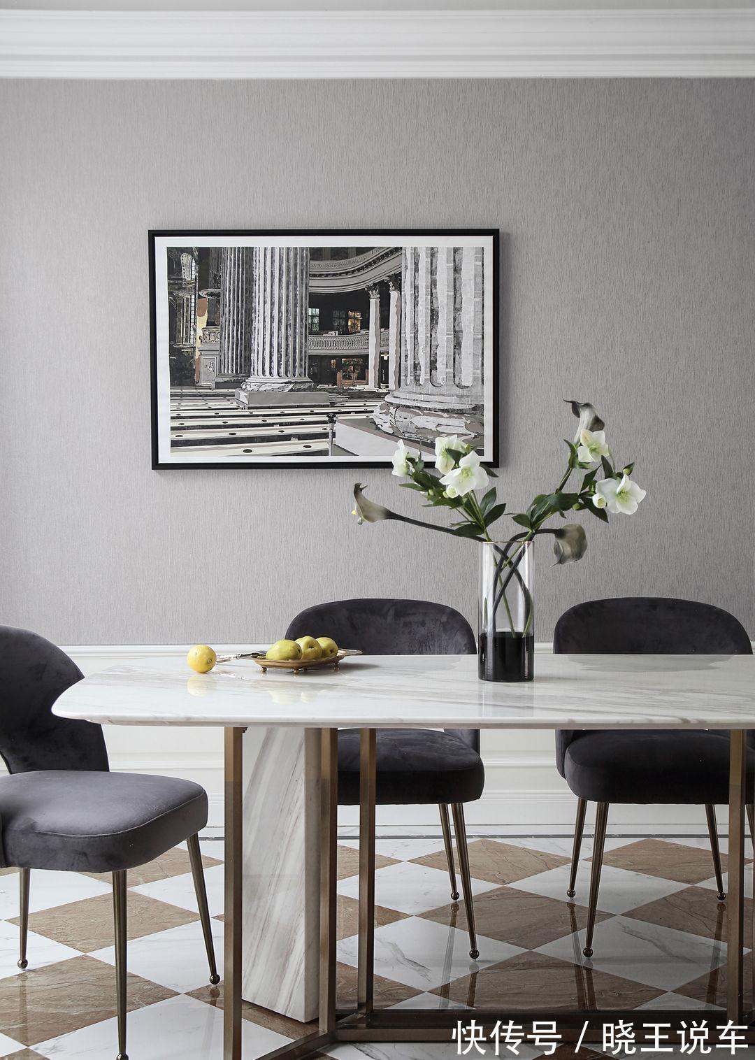 理石|精致舒适的家装设计，处处体现品味，彰显业主对生活的追求