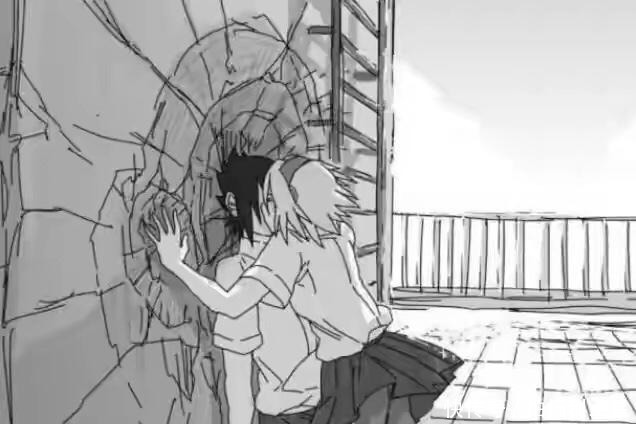 手鞠|火影忍者也玩壁咚,鹿丸的方式有点甜,佐助笑到我了