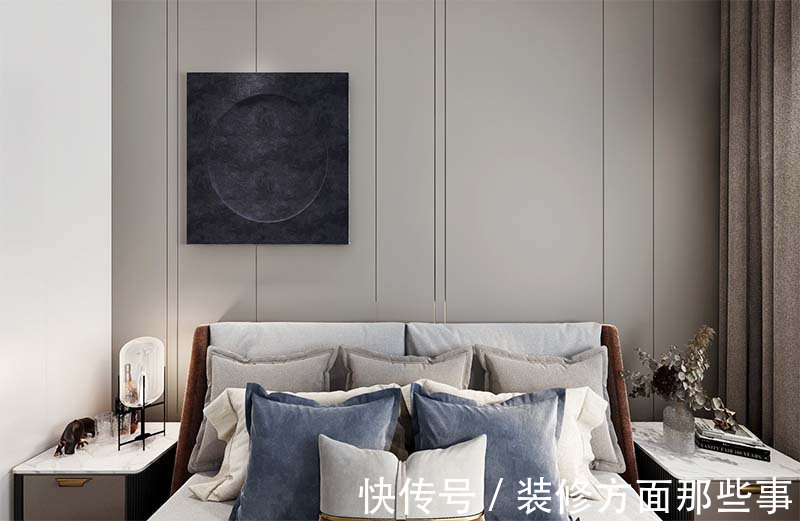 背景墙|151平现代风四居室,诠释不一样的现代生活仪式感