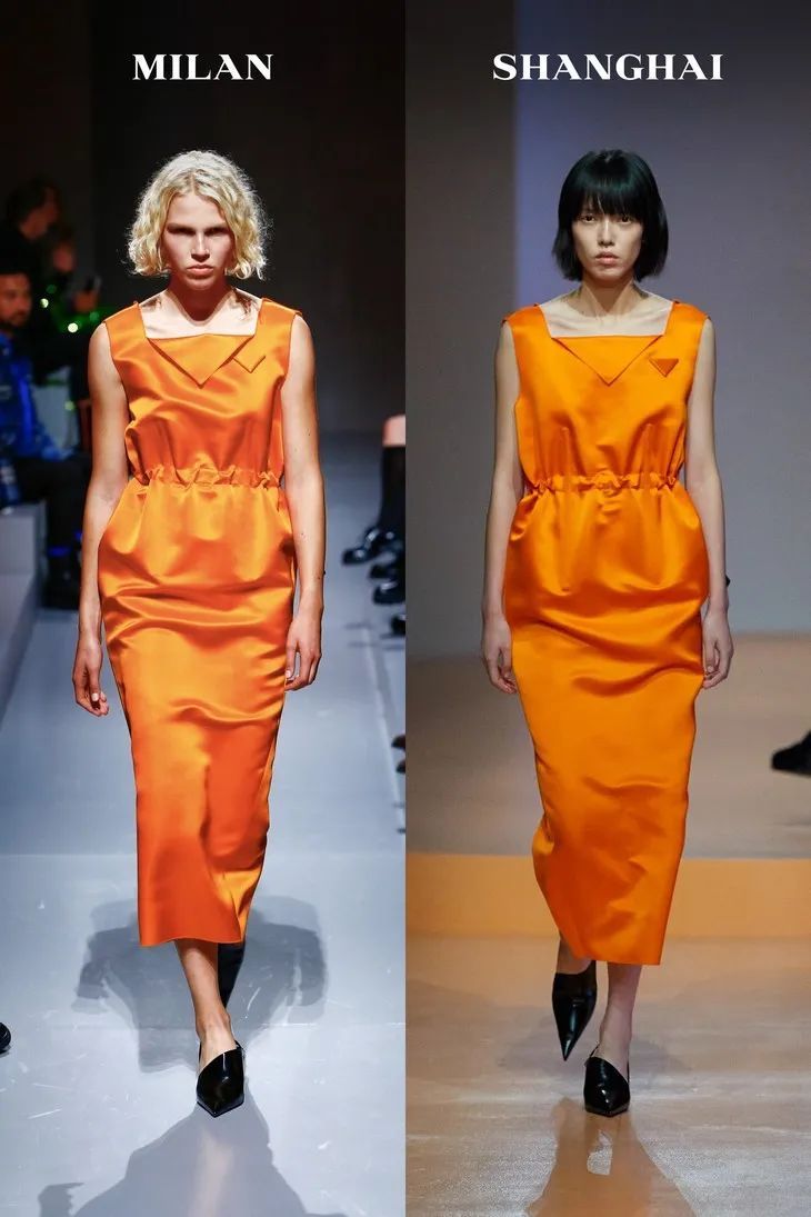 贺聪贺智米兰上海同台走秀，还是同一套|T型台 | 秀场