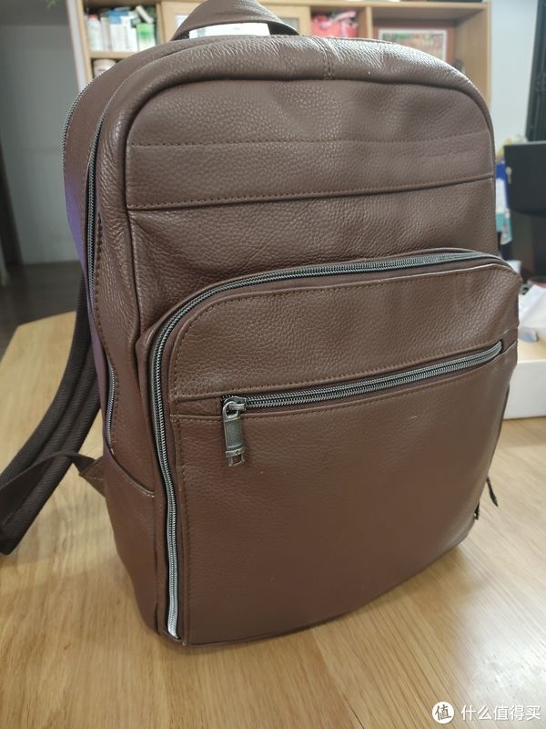 海淘 Sumi爸爸，买买买 篇三：Samsonite Leather Slim，经典通勤双肩包