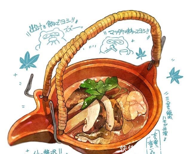 这位插画师的美食插画，一直都是非常好看的！