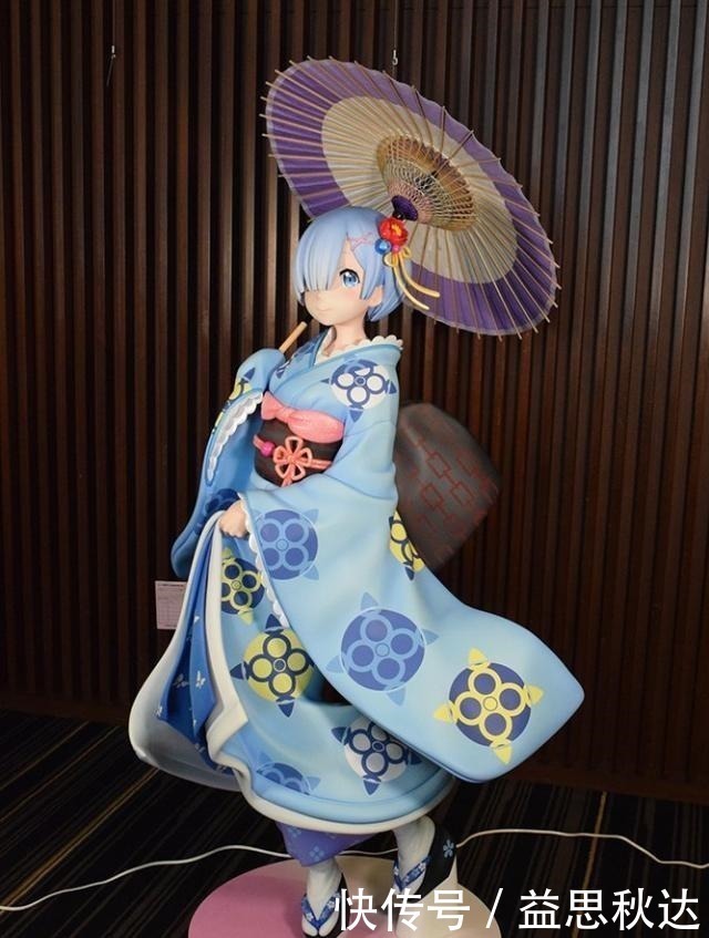 官方|1米6高逼真的浮世绘蕾姆手办,还有单独的衣服分开