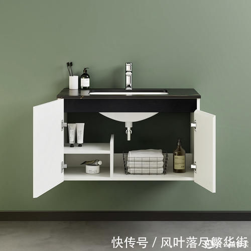 大白|大白新品雅士白油漆岩板浴室柜上线,一笔留白,还浴室简练之美~