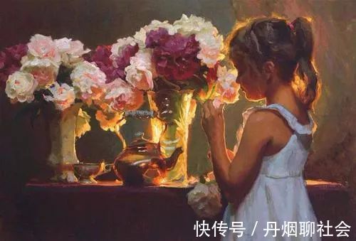 迈克尔·马尔姆!寻找生命中的光,70后印象现实主义画家迈克尔·马尔姆的油画