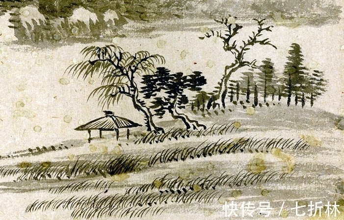 载鹤图$阐释文人情怀,王翚绘《载鹤图》