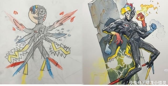 涂鸦|有一位会做动画的父亲是种什么体验?涂鸦秒变漫画插图