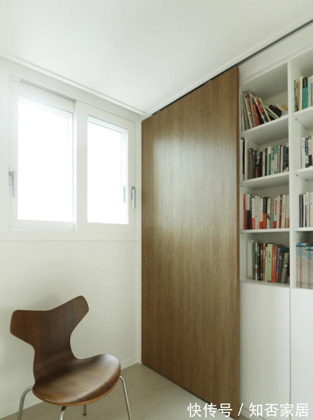书柜|109㎡4口之家,装修上删繁就简,打造质朴空间,二胎家庭可以参考