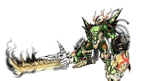 丧尸暴龙兽|数码宝贝 奥加兽的两条进化线, 一条进化成恶魔, 一条成为神族!