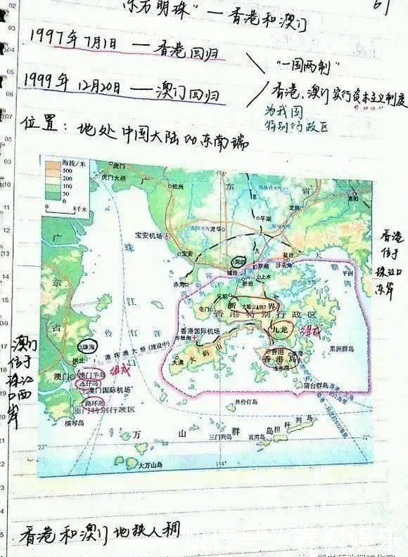 【学霸笔记】高三学霸教你如何记笔记！附超有用的地理笔记，满满全是干货！