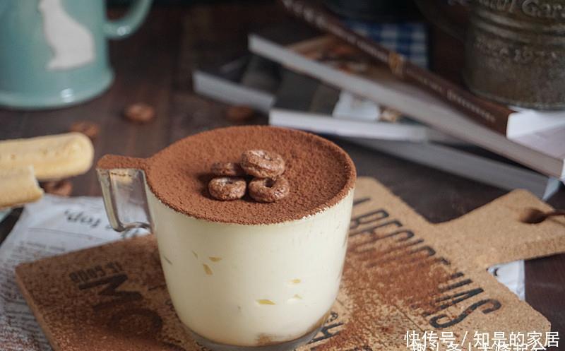 意大利甜品提拉米苏Tiramisu,无酒精版本,免烤箱零失败