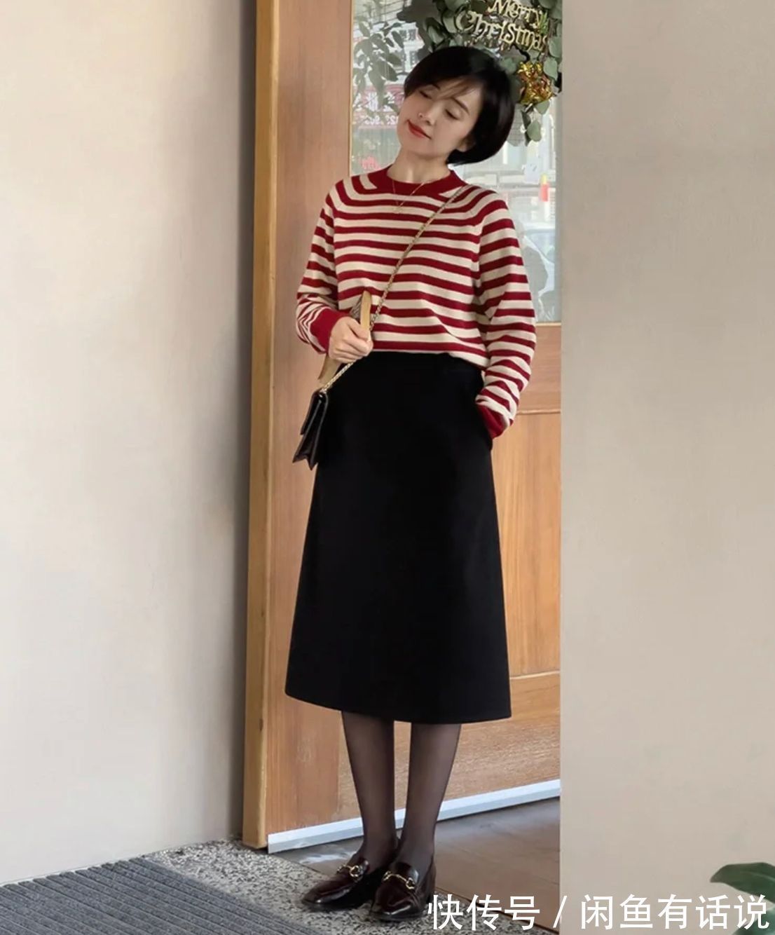 毛衣|女人40岁后不必刻意扮嫩,用“无龄感”穿搭打败年龄感,很高级