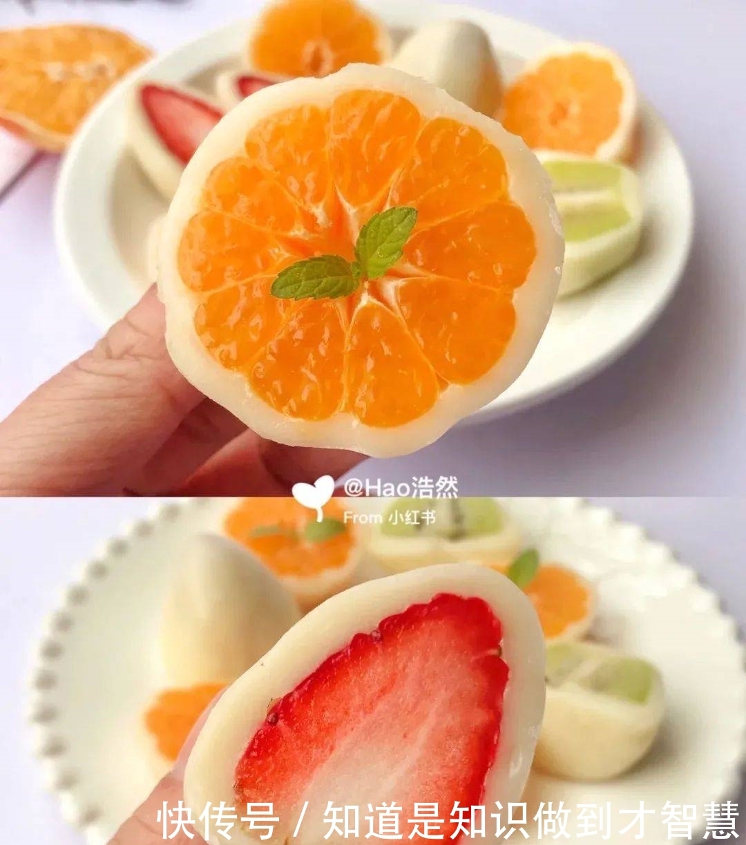 冬季精致女孩行为大赏：吃水果