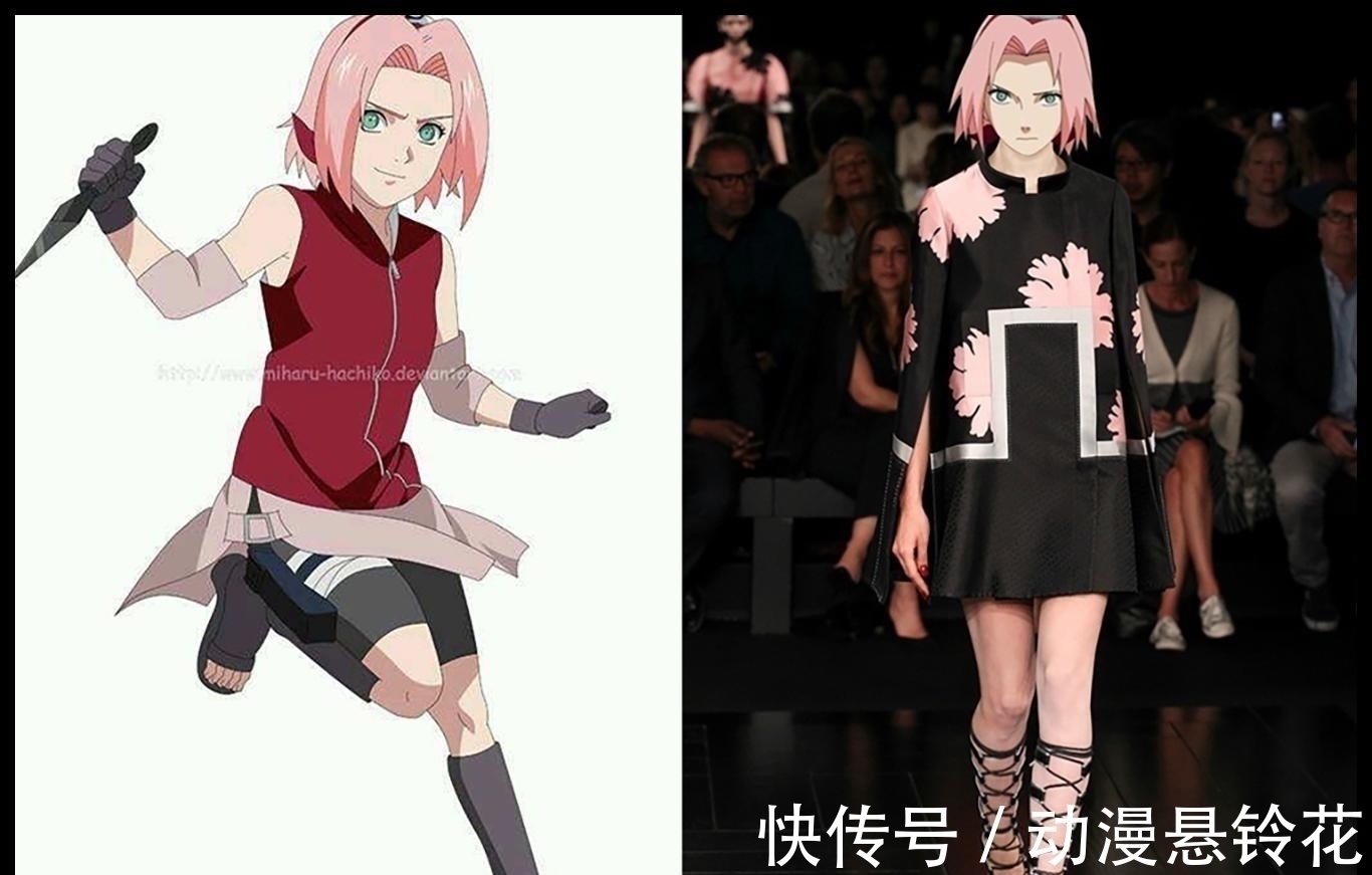 动漫|《火影忍者》时装秀毫无违和感,服装设计师可能也是火影迷