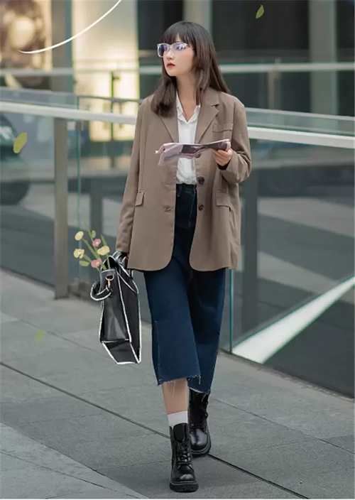 阔腿裤|给小个子女生的9组“秋季穿搭”指南，上身显瘦又显高，快拐走！