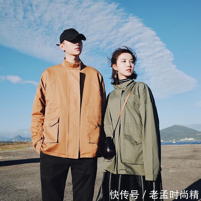 连帽 低调优雅的情侣装扮高人一筹,让爱情的味道弥漫在春季