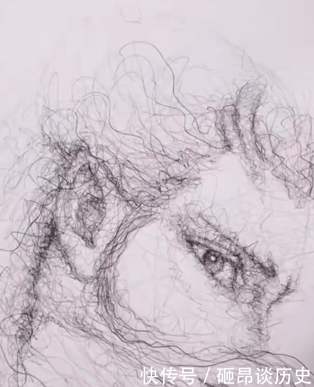 炸毛#美术生乱画“敖丙”,被吐槽头发炸毛,成品一出:咋这么优秀?