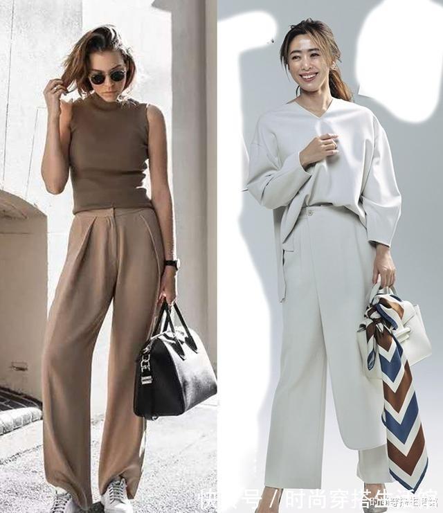 宽松|穿来穿去还是这“阔腿裤”更时髦,显瘦百搭,谁穿谁好看