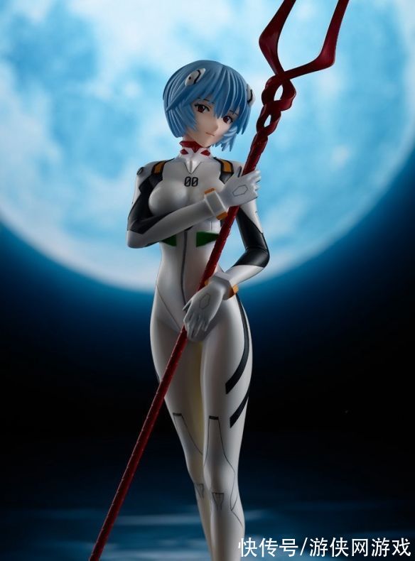 lion|《EVA》綾波麗手辦：手持朗基努斯之槍！表情溫婉動人