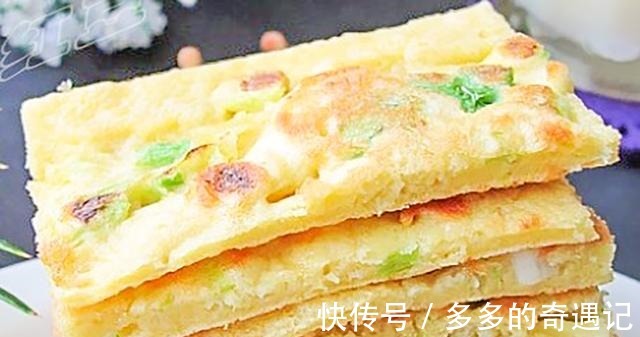 紫菜|“最香”的早餐饼，以后别出去买了，大厨在家10分钟就可以做！