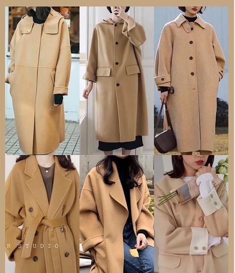 色调 今年什么样的羊绒大衣好看2019最流行大衣,怎么穿搭才好看