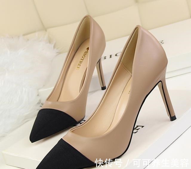女神 时尚个性的细跟单鞋,时髦有型,尽显满满的女神范!
