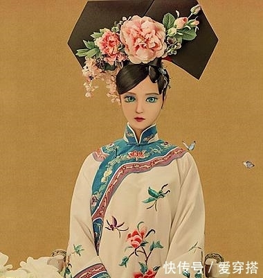 叶罗丽|《叶罗丽》当冰公主穿上清宫装,贵人装倾国倾城,皇妃装仙气满满