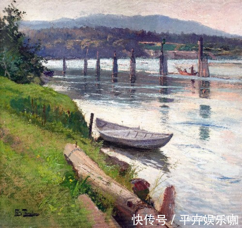 油画@挪威画家，约翰·弗雷德里克，油画作品欣赏