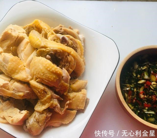 家庭版白切鸡,做法简单,鲜嫩无比