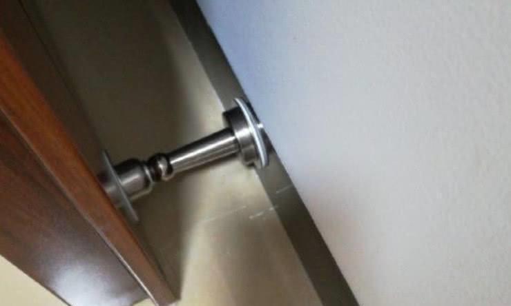 装修|装修不要把门吸装这个位置,听老师傅的话,才知我家没有装对