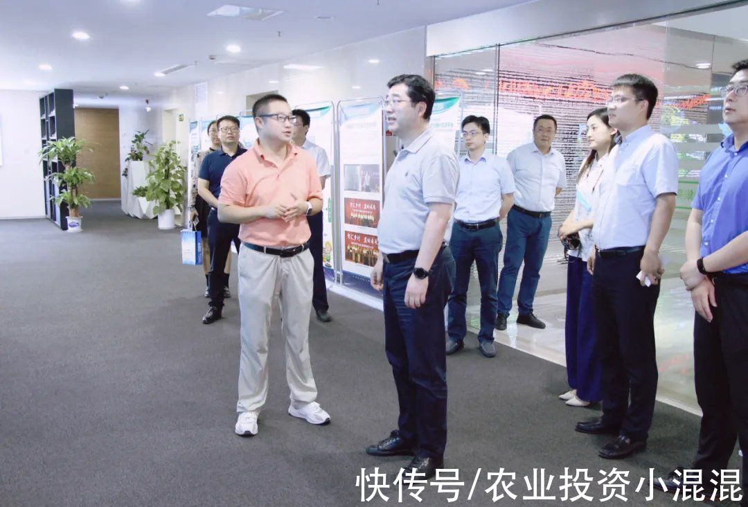 农业|江苏省商务厅电子商务和信息化处长骆兵莅临布瑞克农业互联网考察
