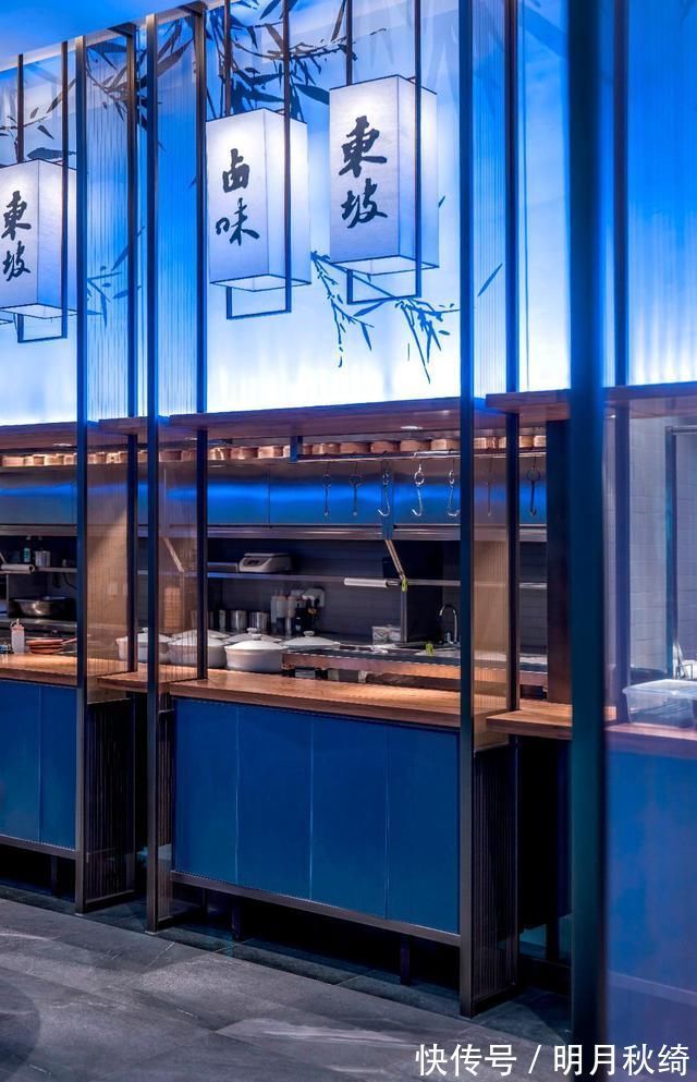 园林|把奢华融入新中式风格的餐厅装修设计