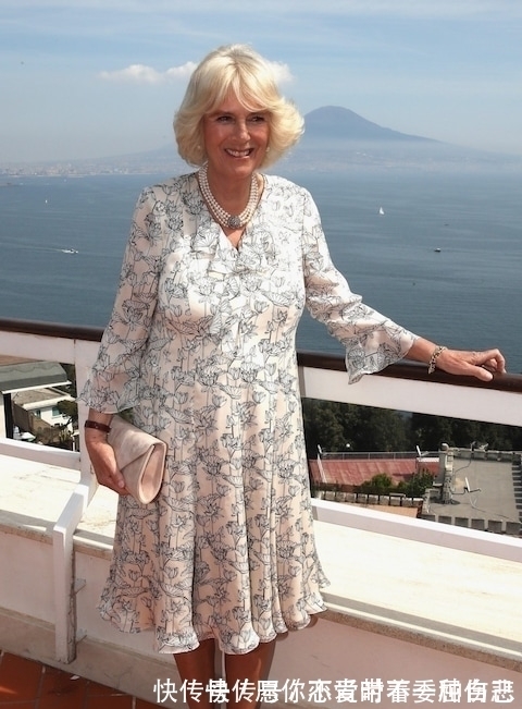 查尔斯|查尔斯夫妇携手营业好甜!卡米拉活成少女,穿黑白裙抢当贤内助?