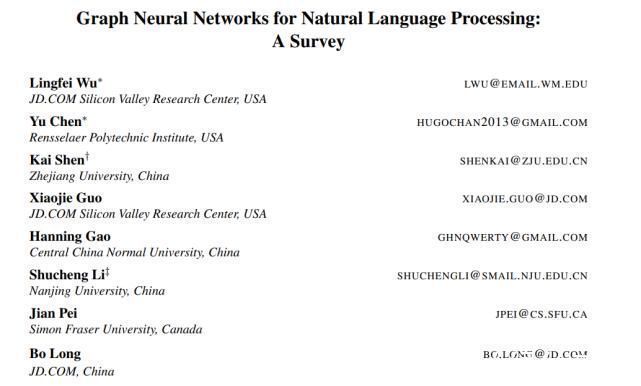 模型|首篇NLP图神经网络综述来了! 127页文档让你全面了解这个领域