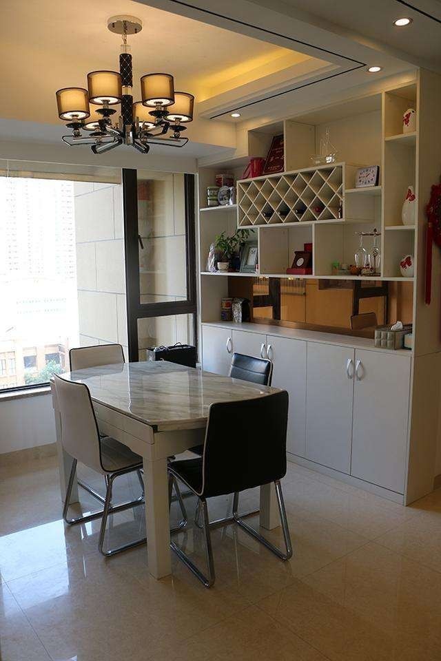 餐边柜|说句实话,餐厅最不能少的东西就是餐边柜,到顶一排,好看又实用