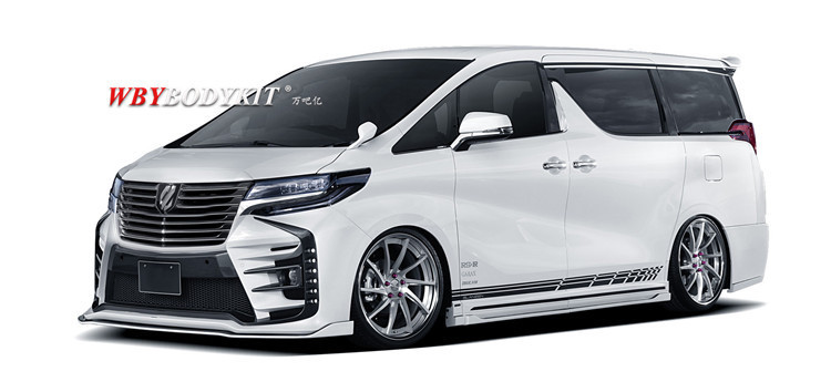 丰田埃尔法威尔法改装SILKBLAZE大包围