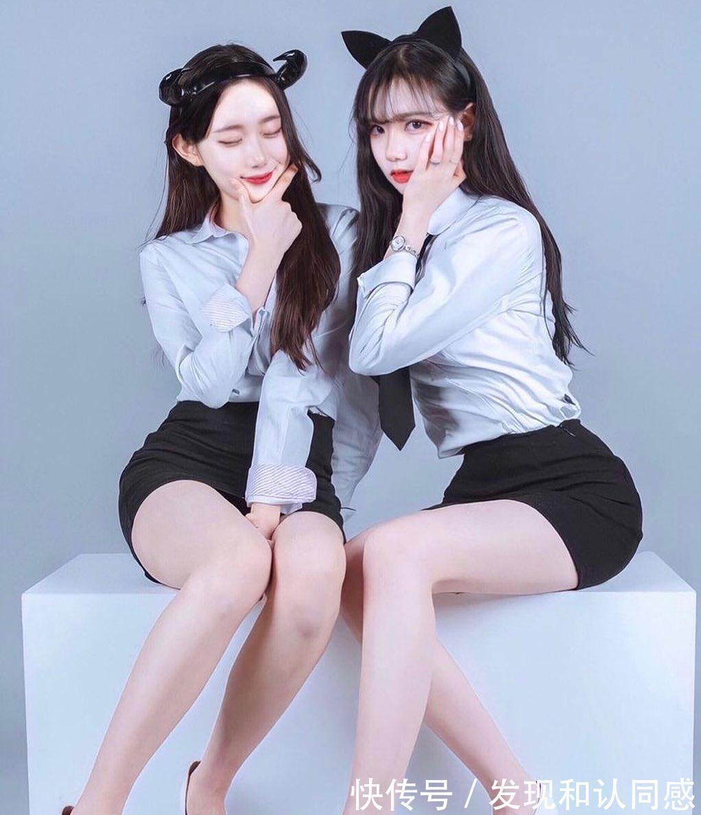 小姐姐|超短包臀裙配职业装，美女你这衣服有点小了