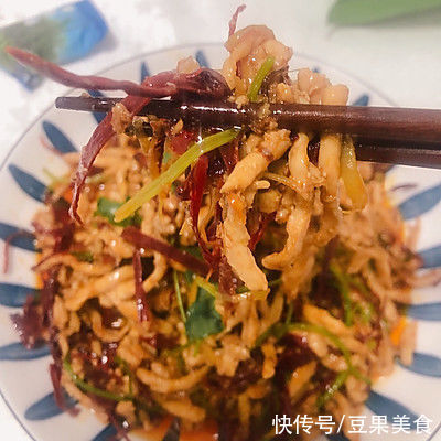 鱼香肉丝|麻辣鸡丝不入味？学我这样做，鲜香可口